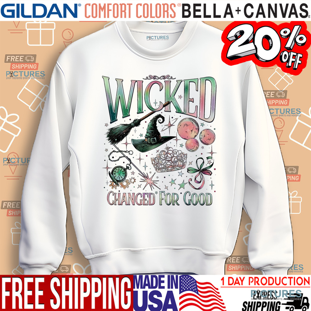Wicked Movie Changed For Good Wicked Shirt