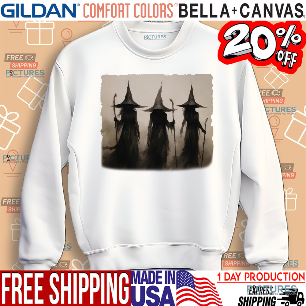 Witchy 3 Witch Sisters Shirt