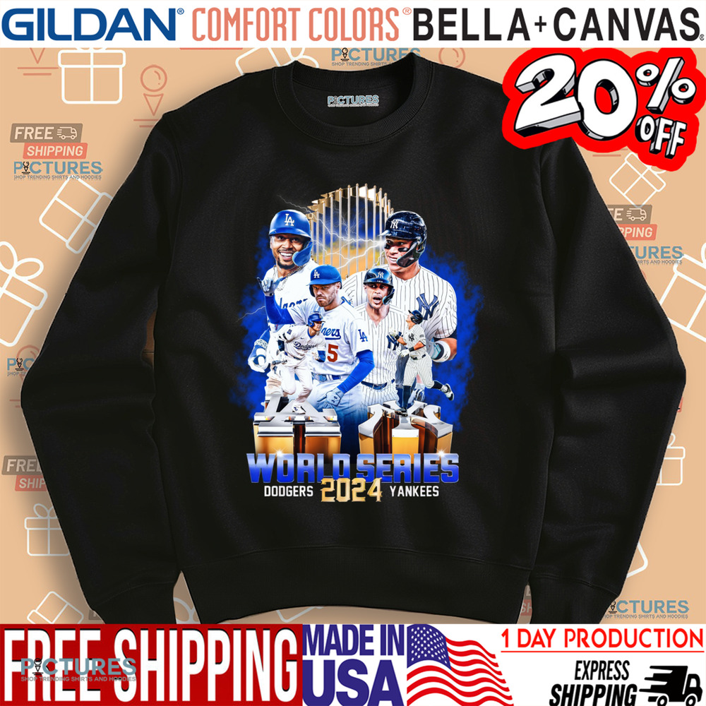 World Series Yankees vs Dodgers 2024 Baseball Shirt