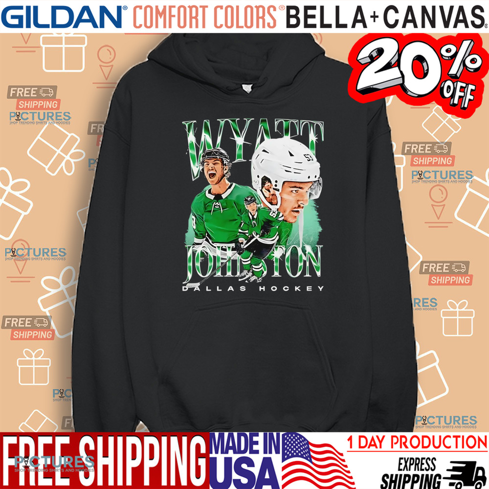 Wyatt Johnston Dallas Hookey vintage bootleg shirt