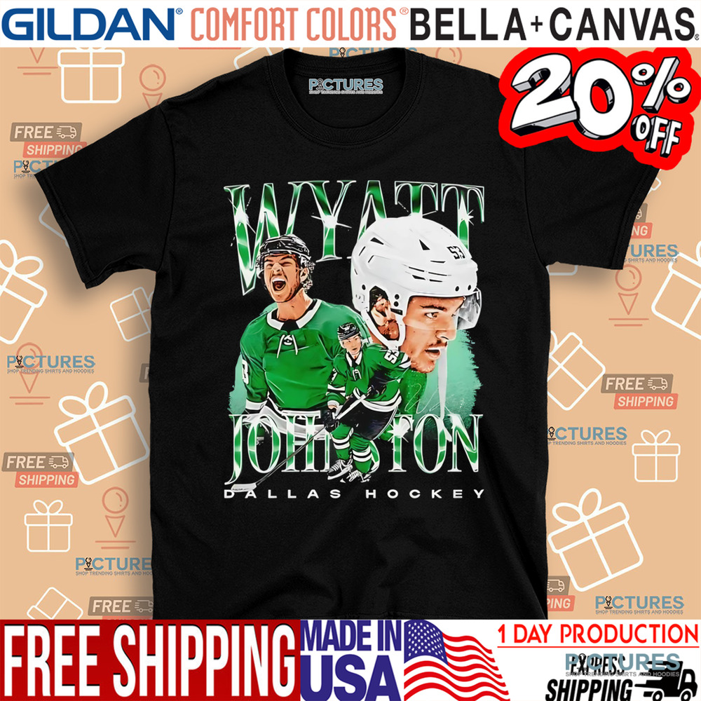 Wyatt Johnston Dallas Hookey vintage bootleg shirt