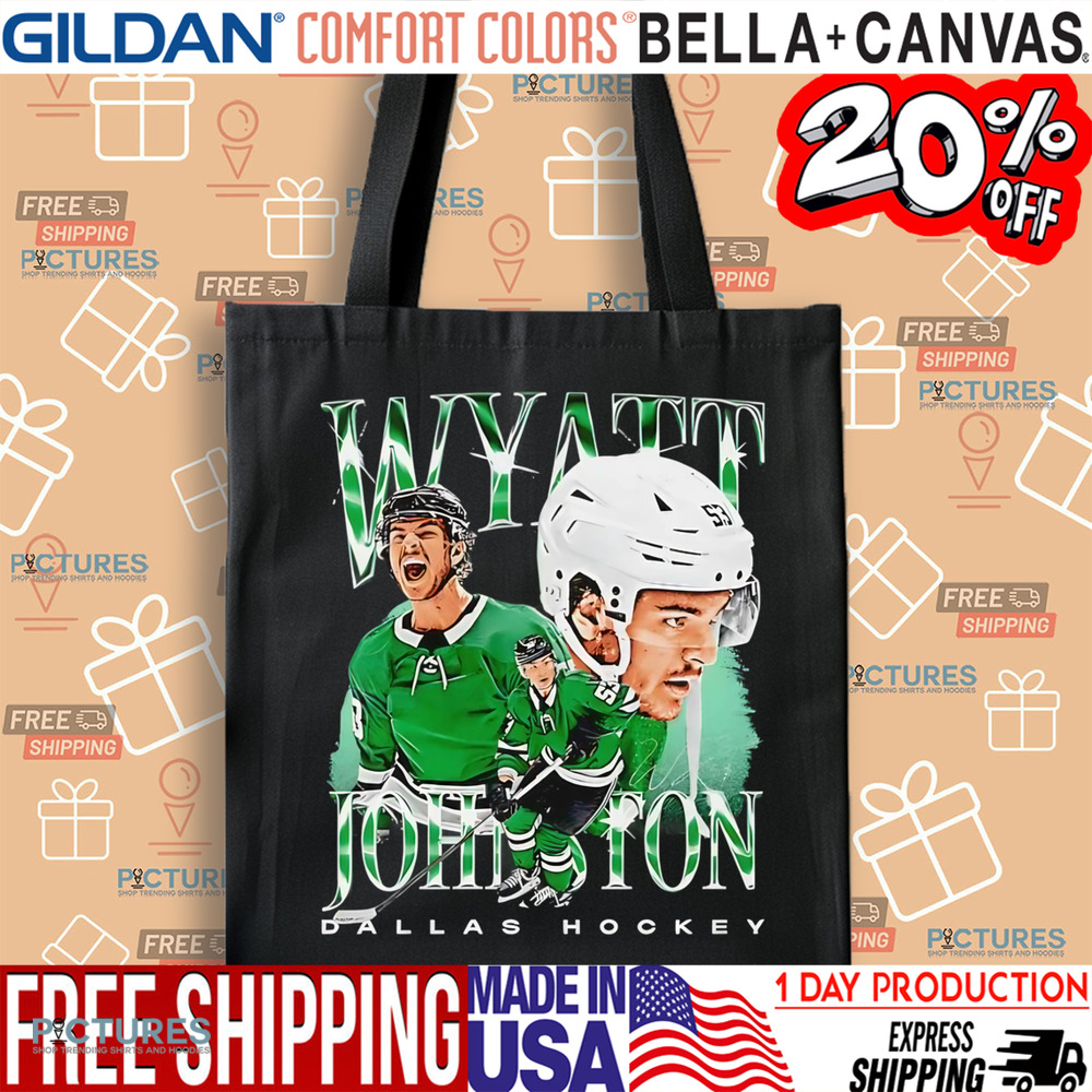 Wyatt Johnston Dallas Hookey vintage bootleg shirt