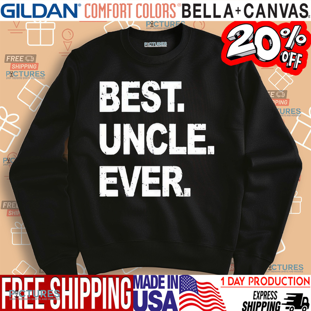 Your Narrator Wearing Best Uncle Ever Shirt