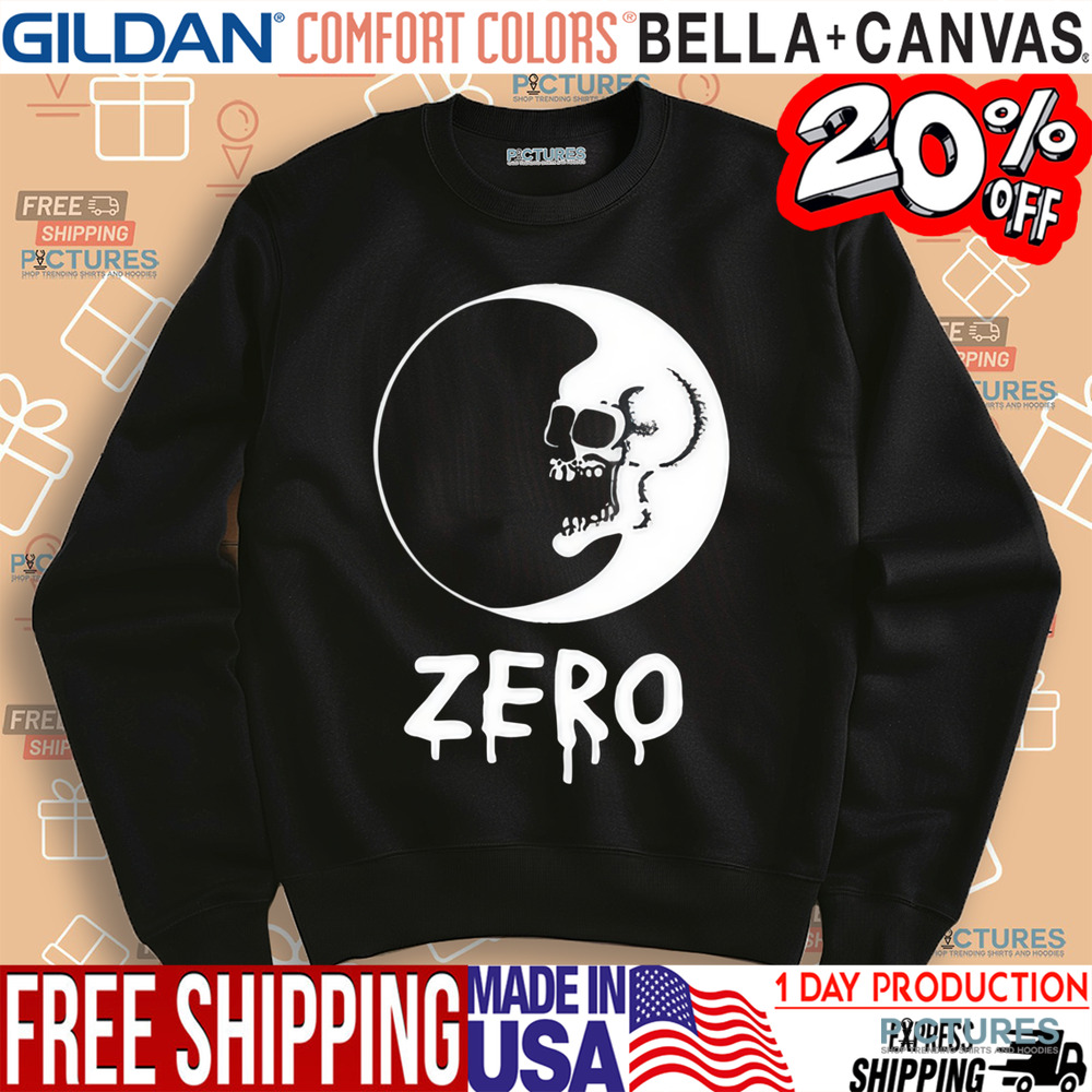 Zero Skateboards Dead Moon Shirt