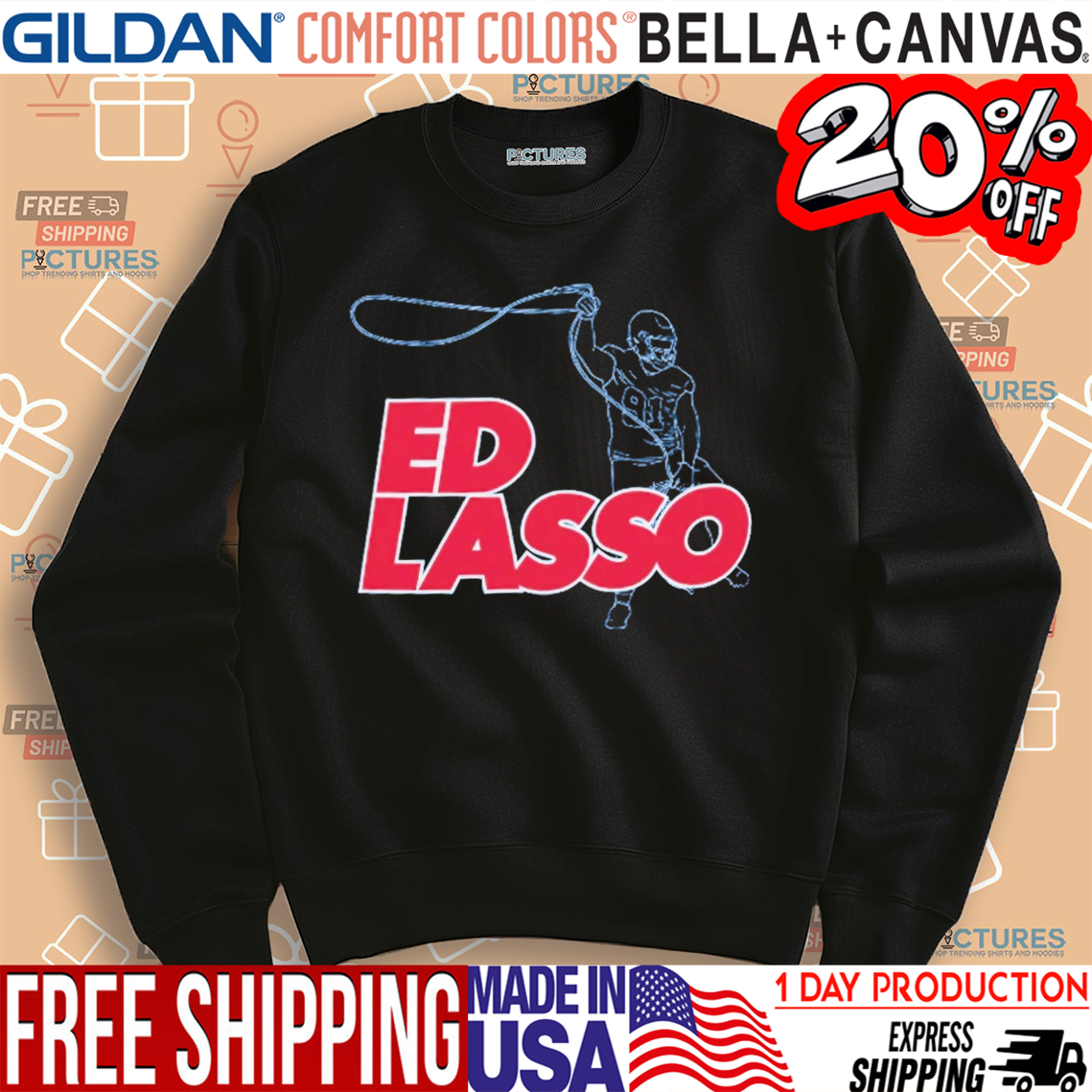 Ed Oliver Ed Lasso Buffalo Bills Shirt
