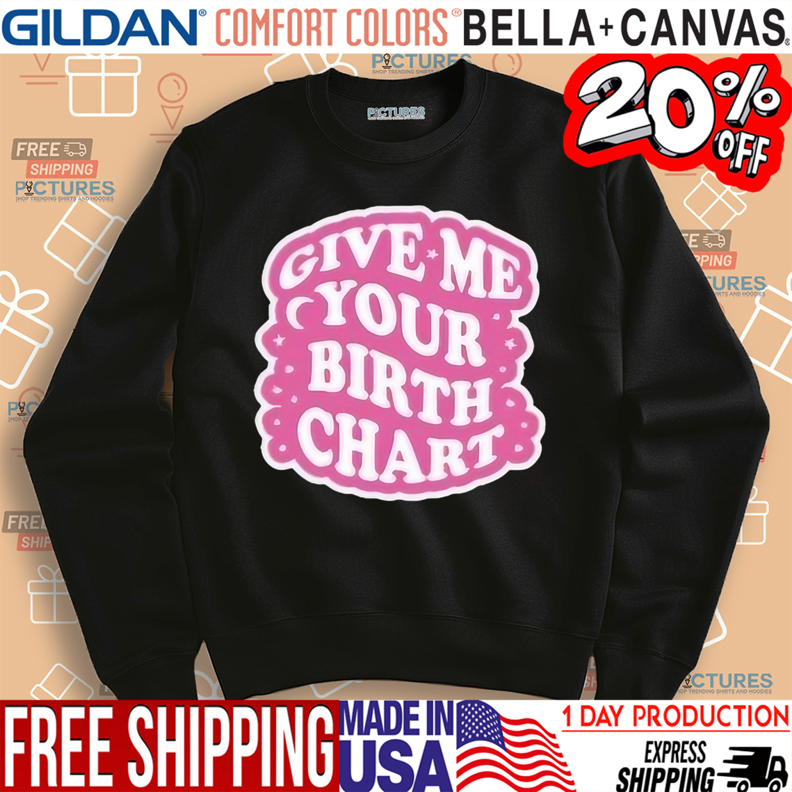 Give Me Your Birth Chart Shirt