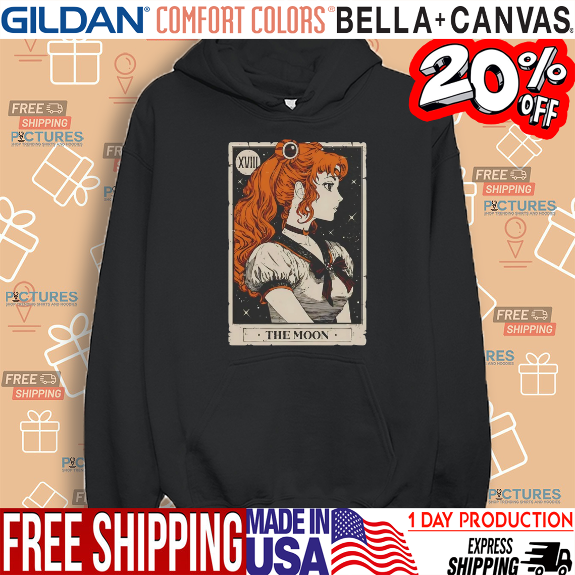 Sailor Moon protector of dreams Tarot card shirt Sailor Moon protector of dreams Tarot card shirt