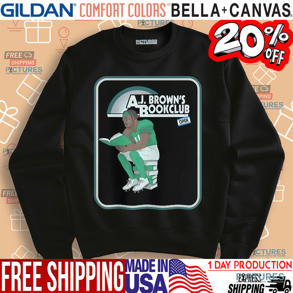 A.J. Brown’s Book Club Shirt