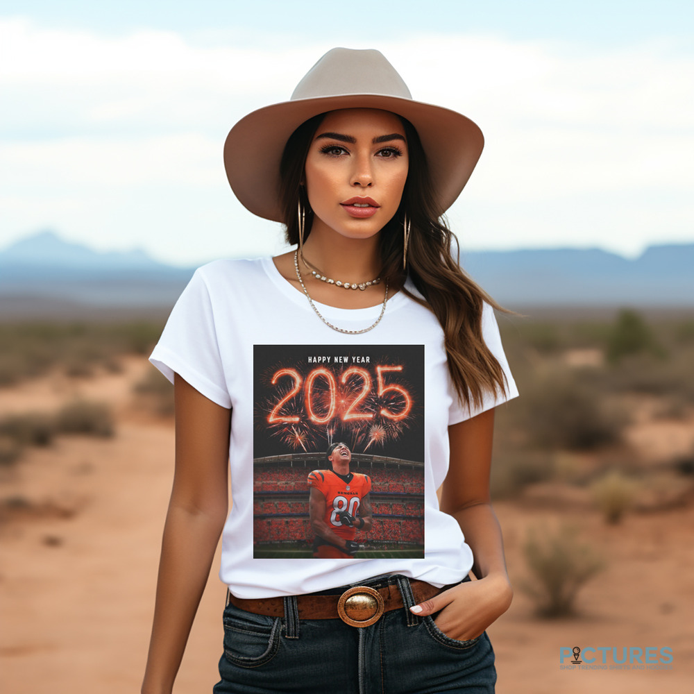 Andrei Iosivas Bengals Happy New Year 2025 Shirt Andrei Iosivas Bengals Happy New Year 2025 Shirt