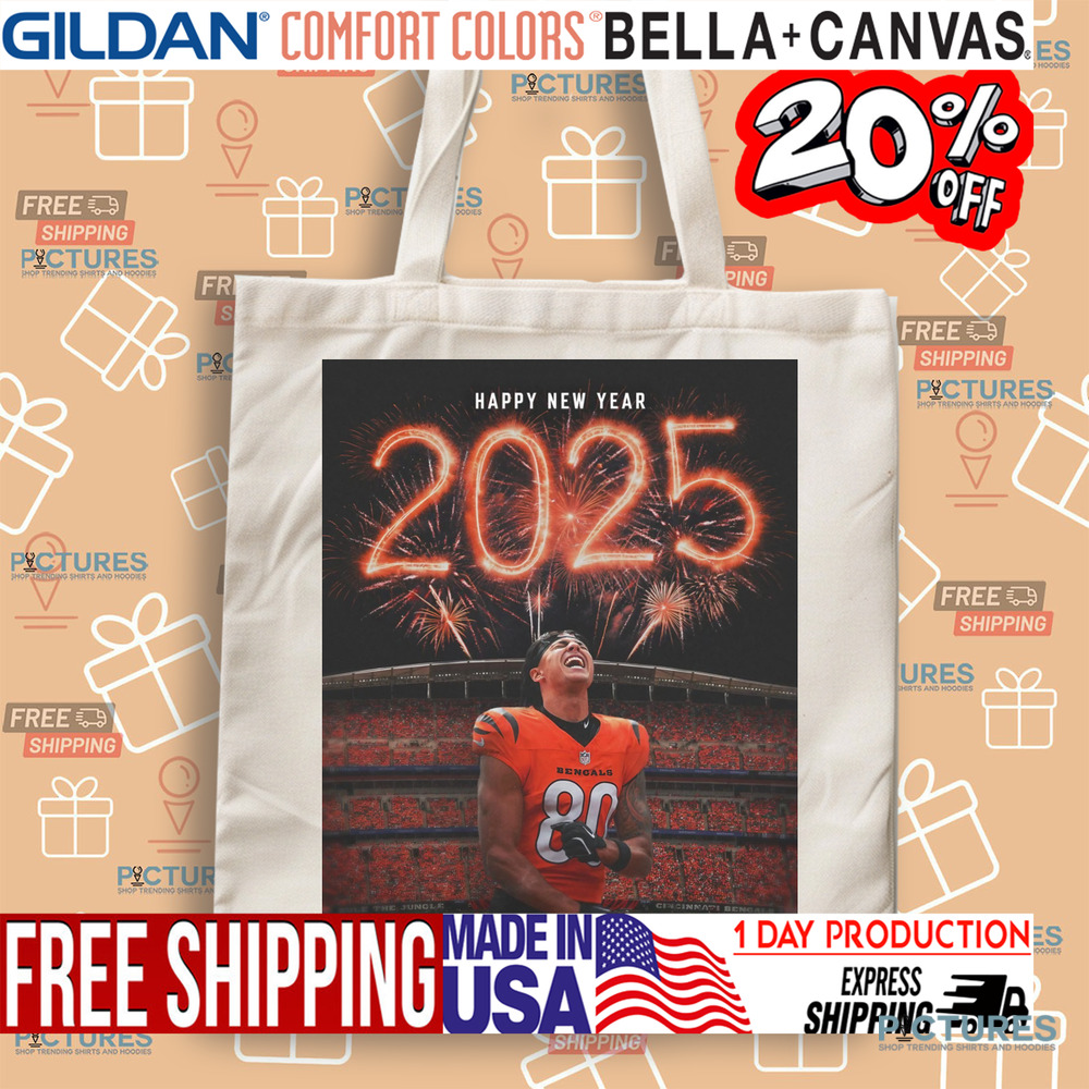 Andrei Iosivas Bengals Happy New Year 2025 Shirt Andrei Iosivas Bengals Happy New Year 2025 Shirt