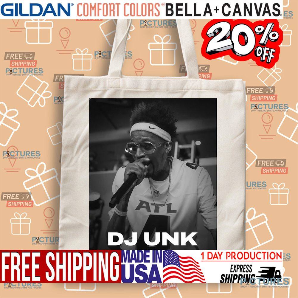 Atlanta Falcons Rest in Peace DJ Unk 1981-2025 Walk It Out Poster Shirt