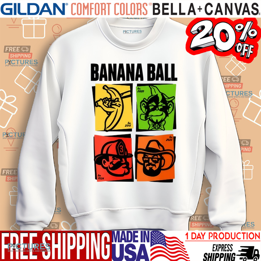 Banana Ball 2025 24 Hour Exclusive Block Shirt