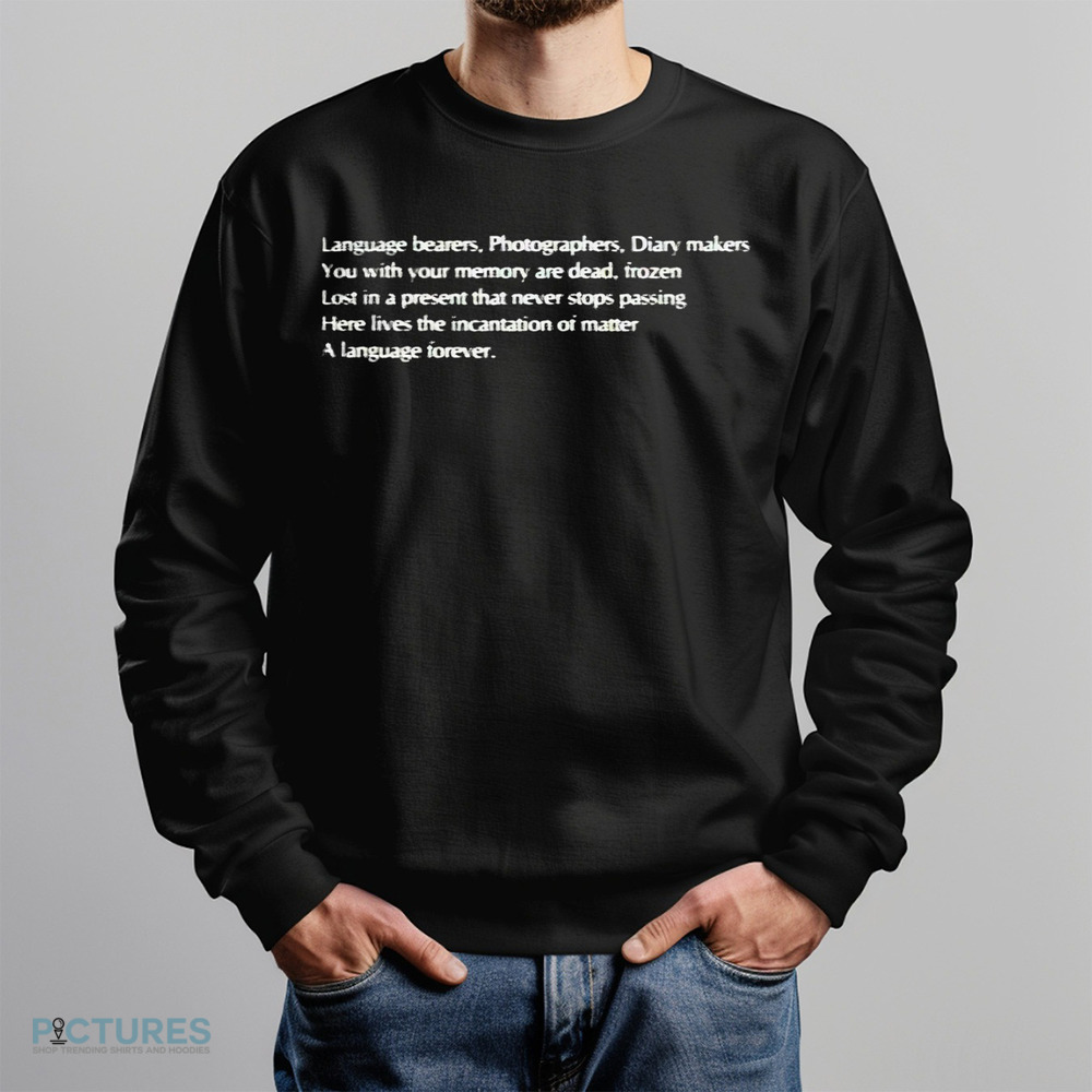 Begotten A Film By E. Elias Merhige Languages Bearers Photographers Diary Makers Shirt