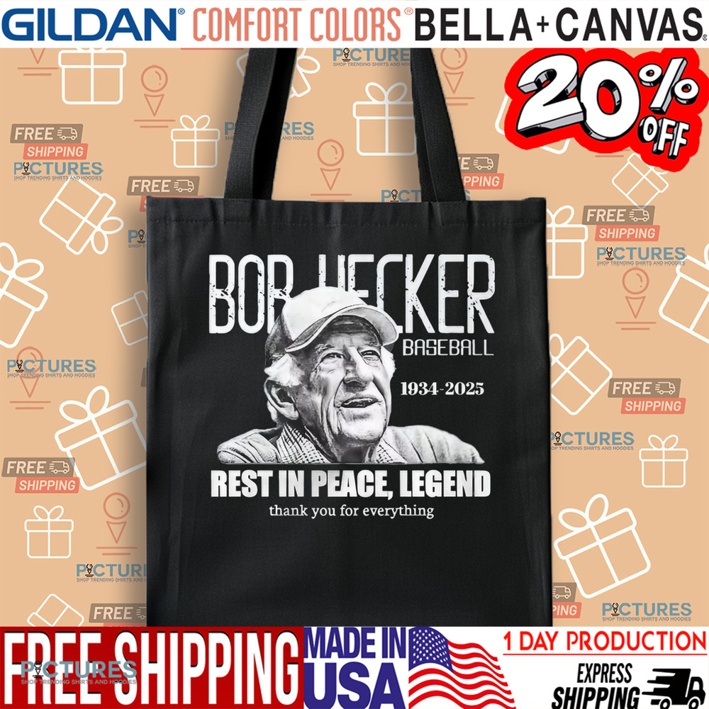 Bob Uecker Baseball 1934-2025 Rest In Peace Legend Thank You For Everything Shirt