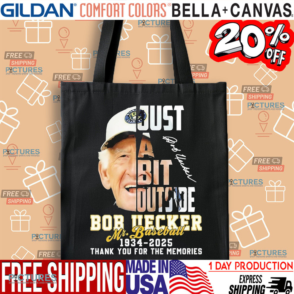 Bob Uecker Just A Bit Outside Mr Baseball 1934 2025 Thank You For The Memories Shirt