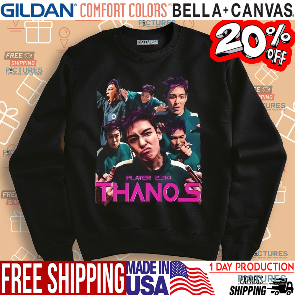 Choi Seung Hyun Player 230 Thanos Squid Game Season 2 Vintage Bootleg Shirt