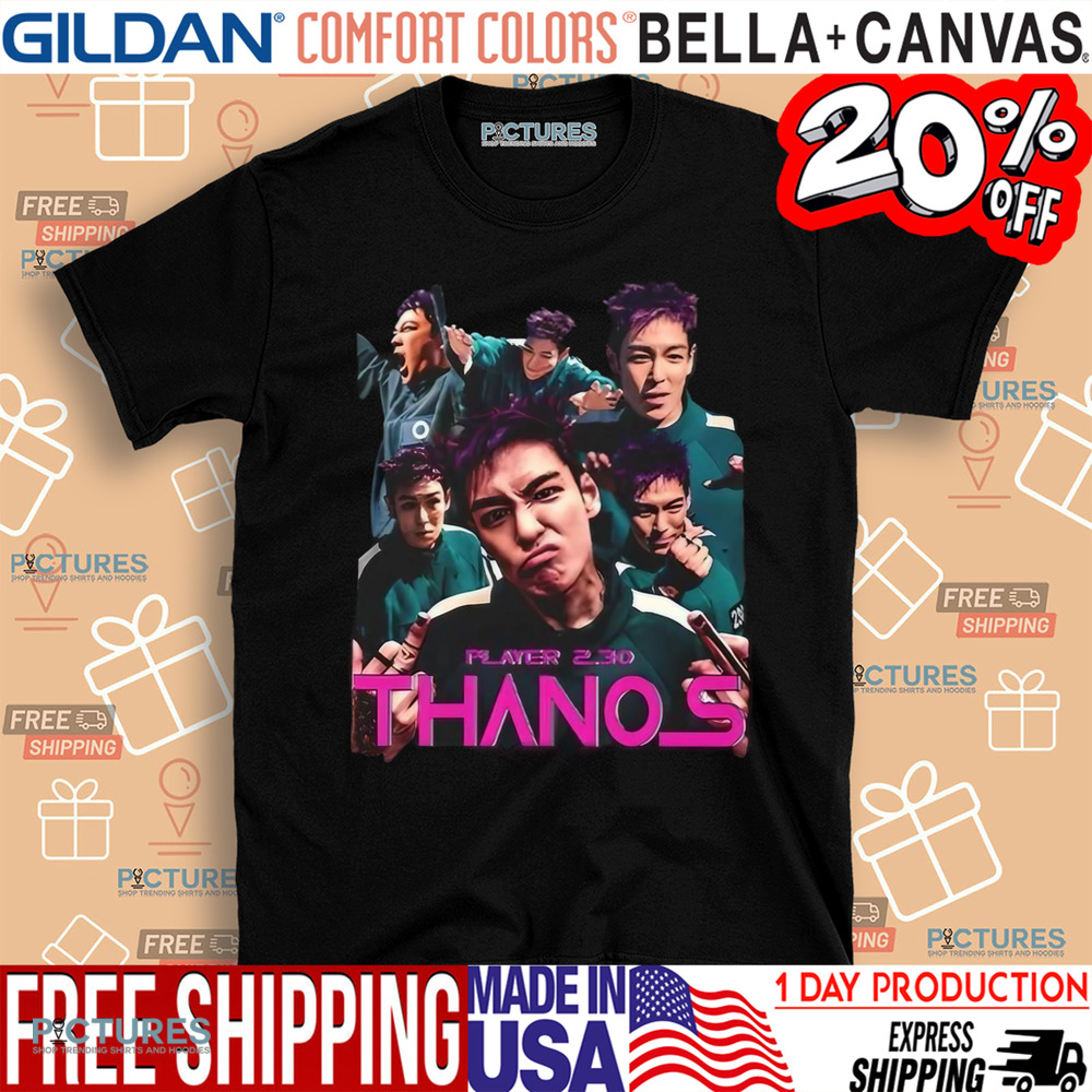 Choi Seung Hyun Player 230 Thanos Squid Game Season 2 Vintage Bootleg Shirt
