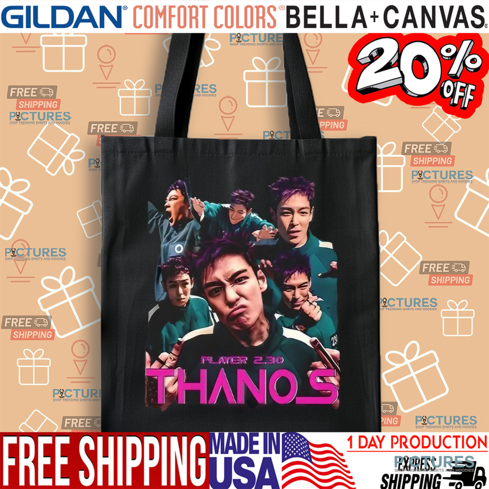 Choi Seung Hyun Player 230 Thanos Squid Game Season 2 Vintage Bootleg Shirt