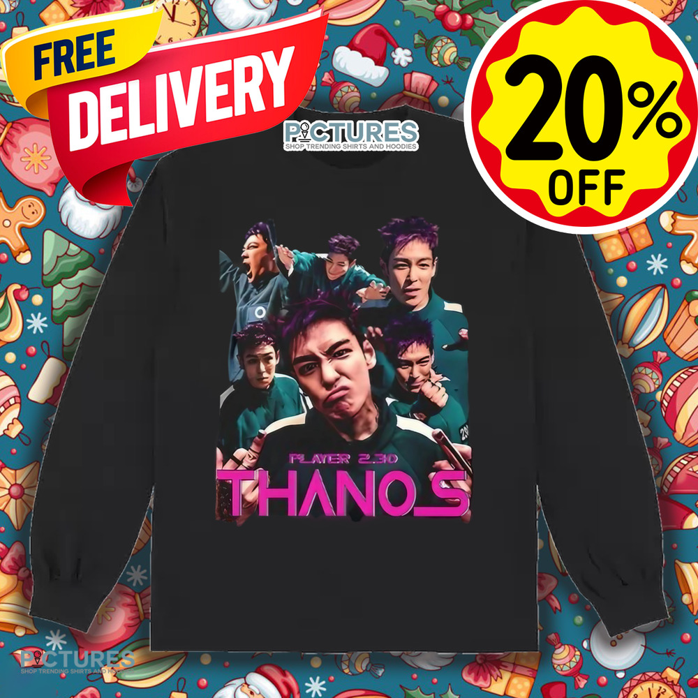 Choi Seung Hyun Player 230 Thanos Squid Game Season 2 Vintage Bootleg Shirt