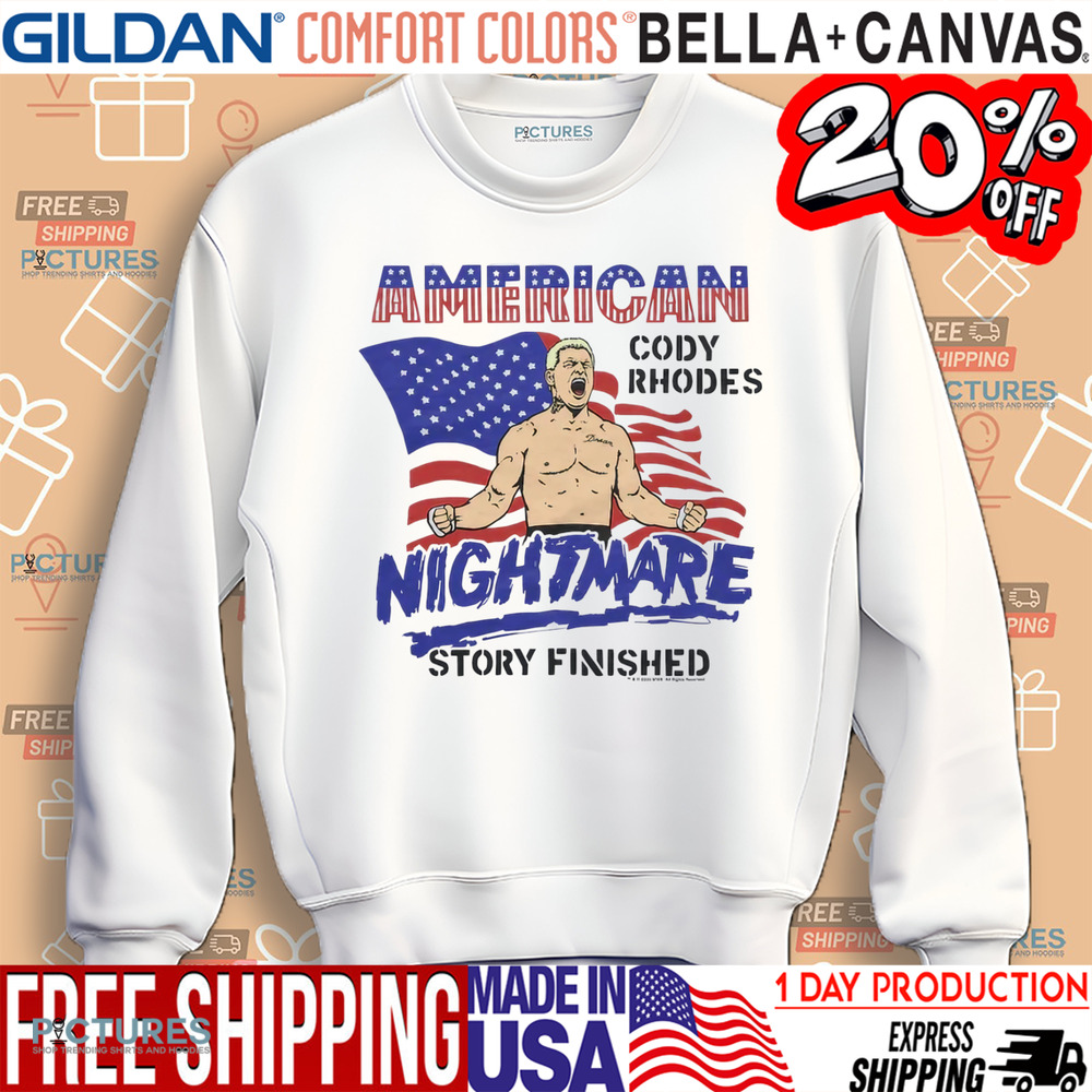 Cody Rhodes American Nightmare Story Finished Shirt