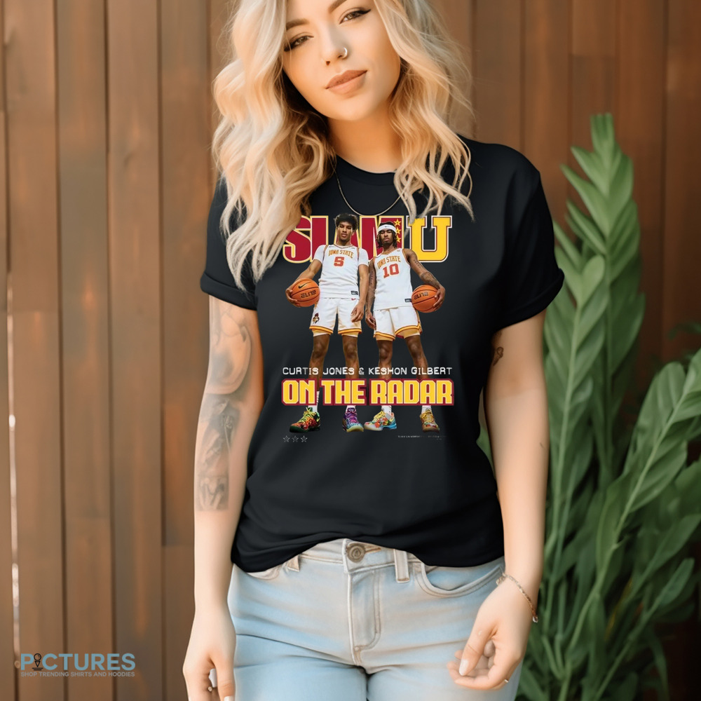 Curtis Jones And Keshon Gilbert On The Radar Iowa State Cyclones The Second Ever SLAMU Cover Shirt