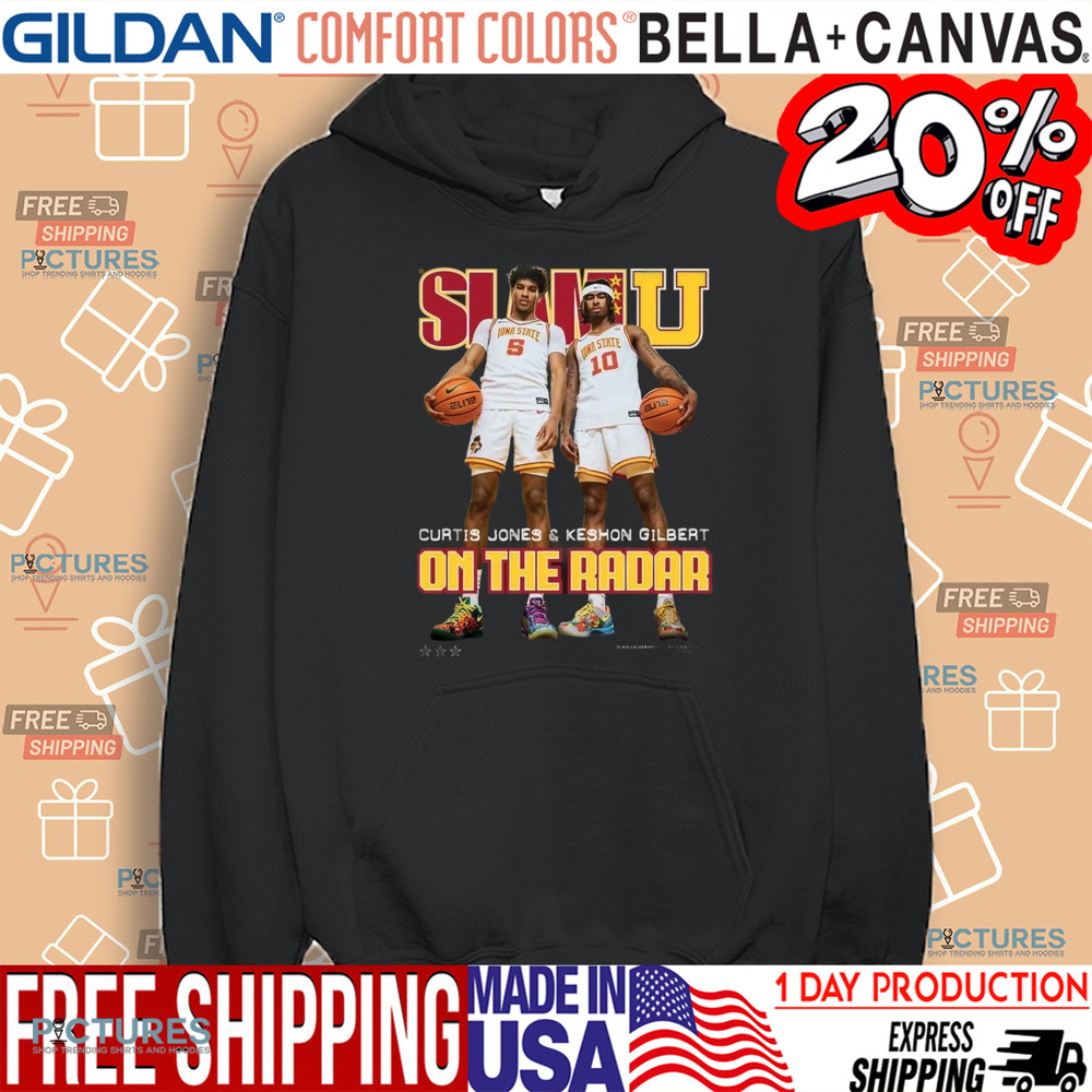 Curtis Jones And Keshon Gilbert On The Radar Iowa State Cyclones The Second Ever SLAMU Cover Shirt