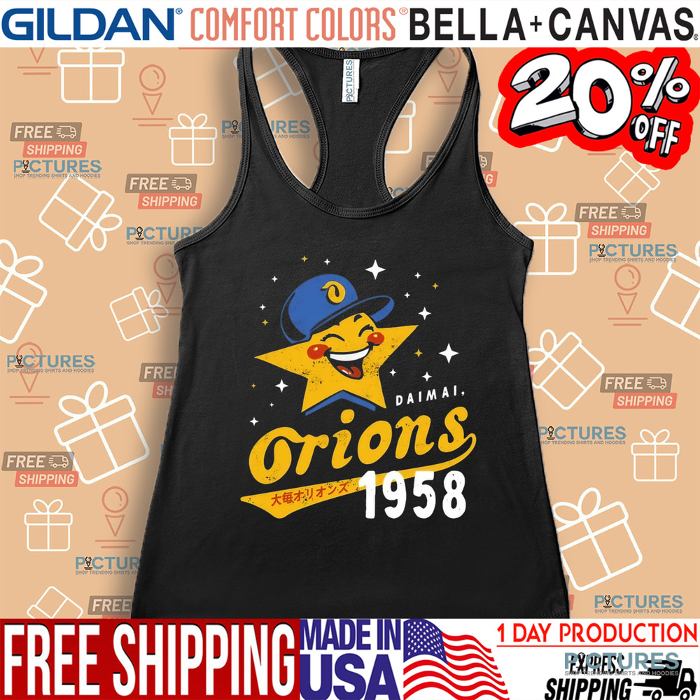 Daimai Orions 1958 Vintage Defunct Baseball Teams Shirt