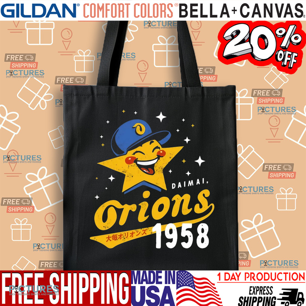 Daimai Orions 1958 Vintage Defunct Baseball Teams Shirt