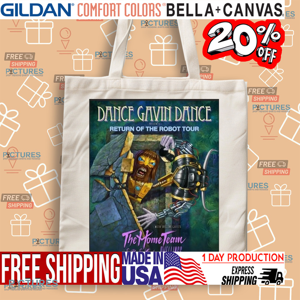 Dance Gavin Dance Launching Return Of The Robot North American Tour Shirt