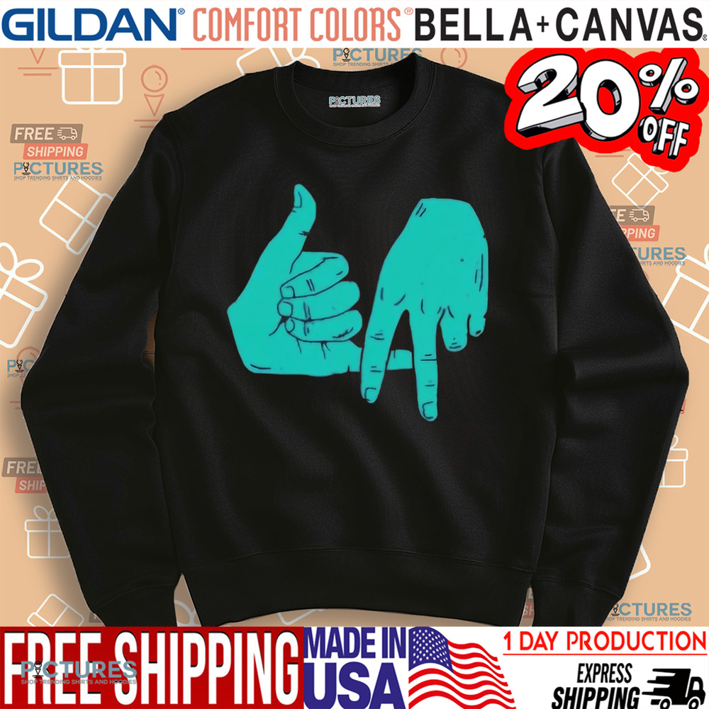 Dirty Coast Los Angeles Helping Hands Shirt