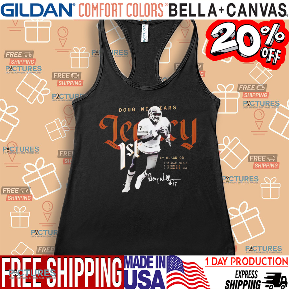 Doug Williams Nfl Washington Commanders Legacy 1st Graphic Signature Shirt Doug Williams Nfl Washington Commanders Legacy 1st Graphic Signature Shirt