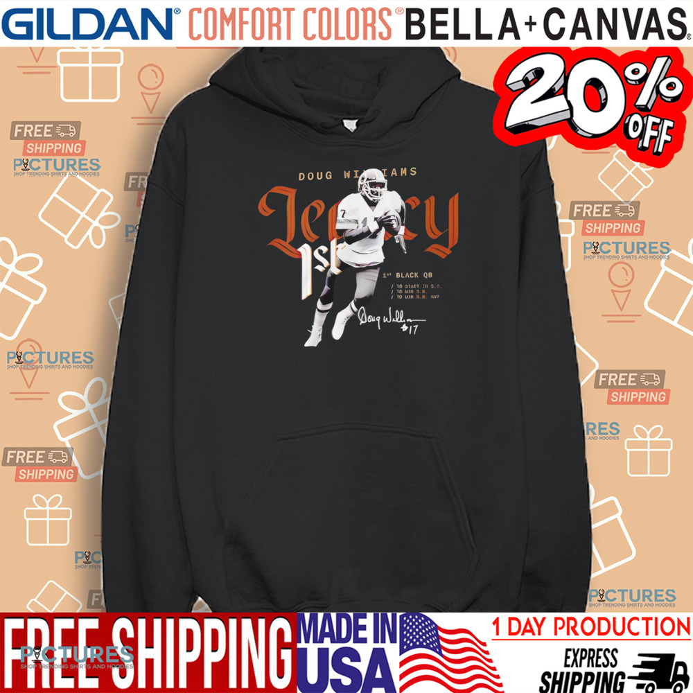 Doug Williams Nfl Washington Commanders Legacy 1st Graphic Signature Shirt Doug Williams Nfl Washington Commanders Legacy 1st Graphic Signature Shirt