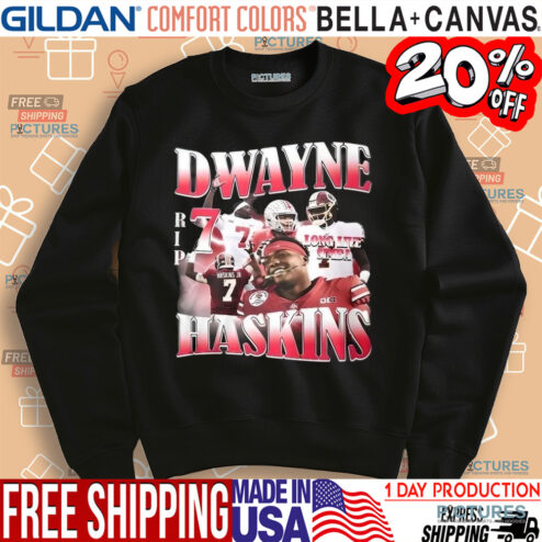 Dwayne Haskins Vintage Bootleg Shirt