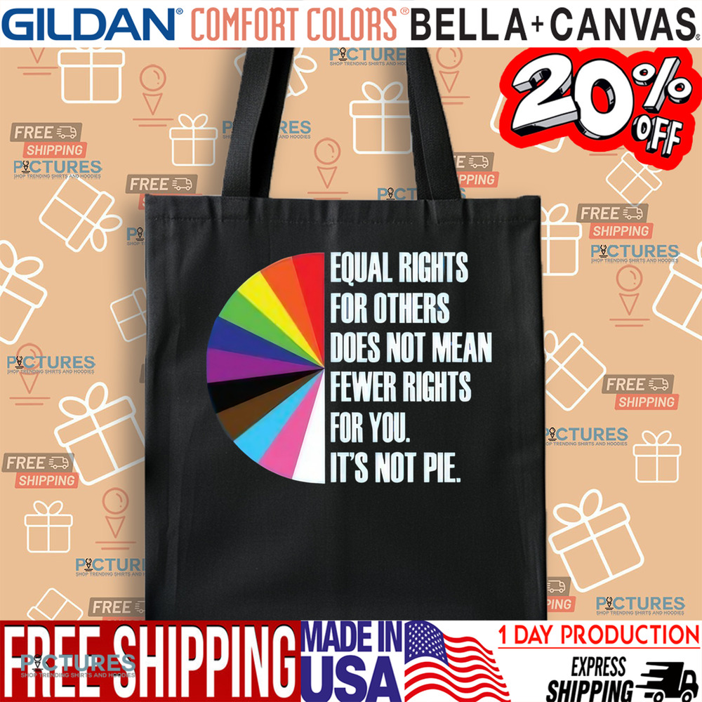 Equal Rights For Others Does Not Mean Fewer Rights For You It's Not Pie Shirt
