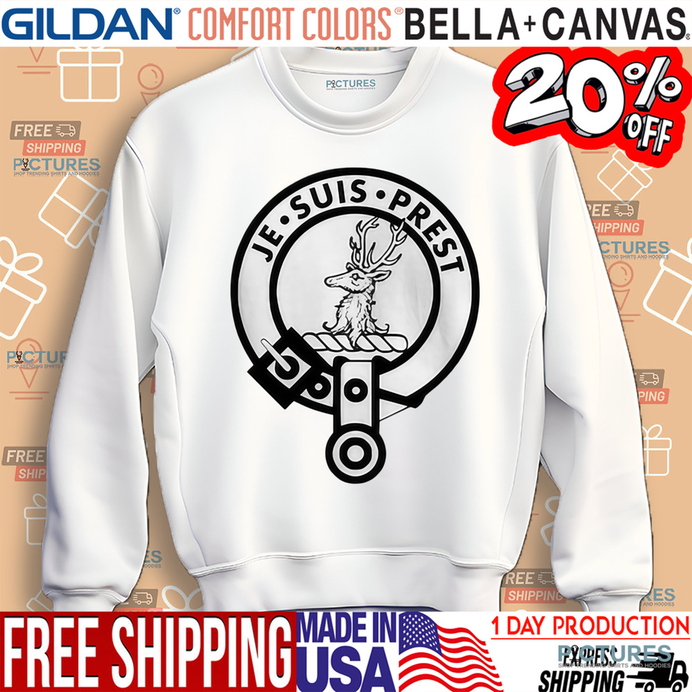 Fraser Of Lovat Je Suis Prest Shirt