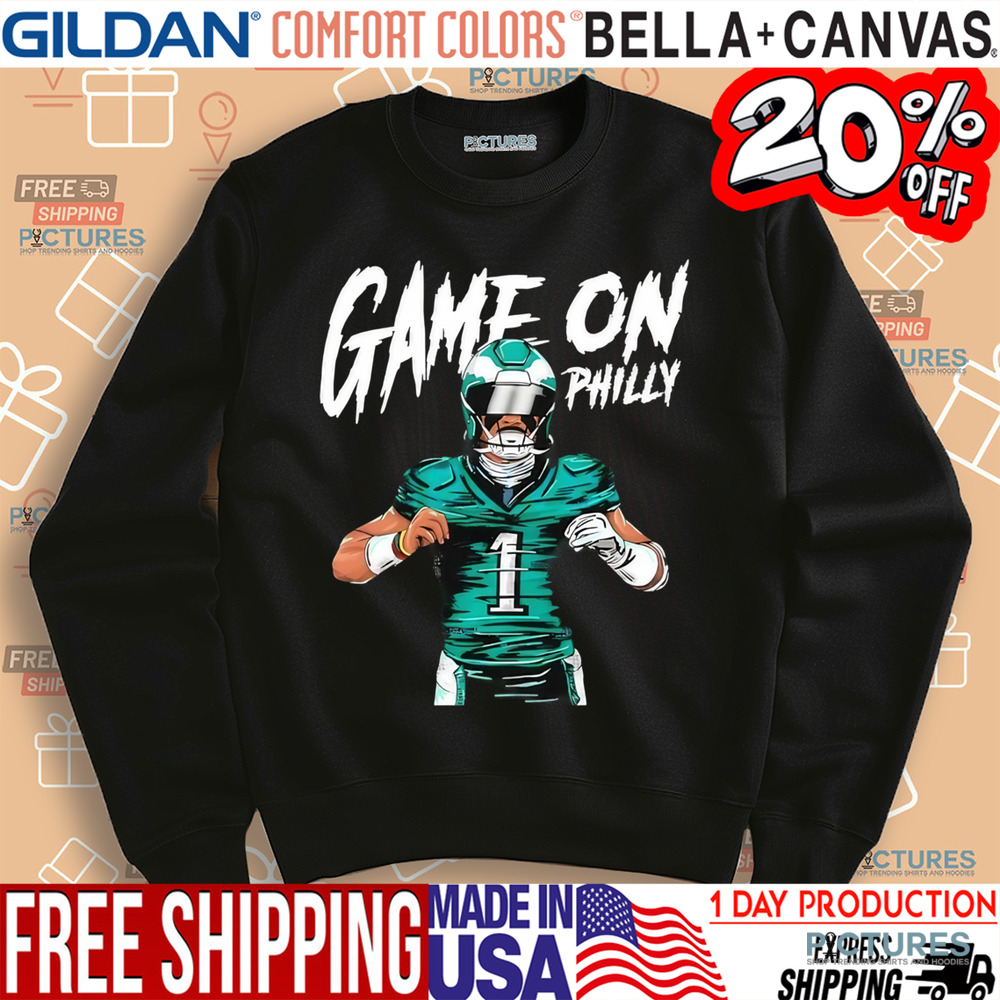 Game on Philly Jalen Hurts Philadelphia Eagles shirt