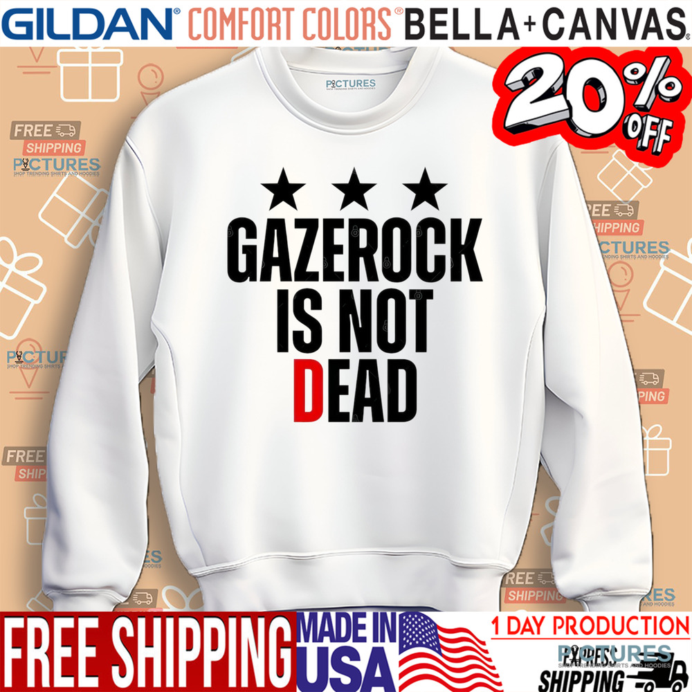 Gazette gazerock is not dead shirt