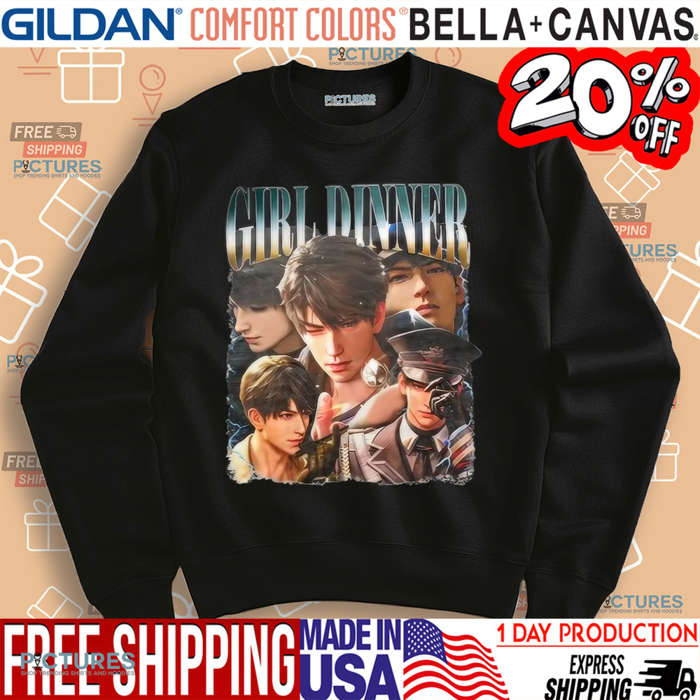 Girl Dinner Caleb Love And Deepspace Vintage Bootleg Shirt