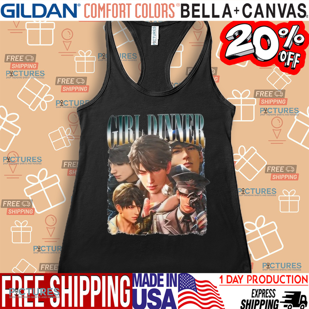 Girl Dinner Caleb Love And Deepspace Vintage Bootleg Shirt