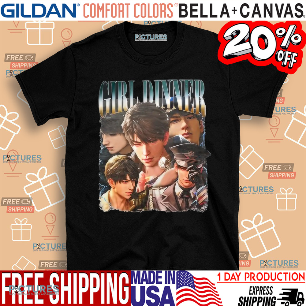 Girl Dinner Caleb Love And Deepspace Vintage Bootleg Shirt