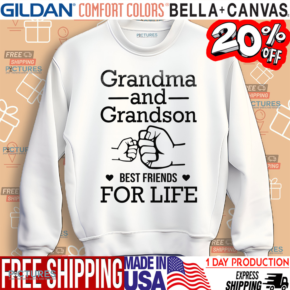 Grandma and Grandson best friends for Life shirt