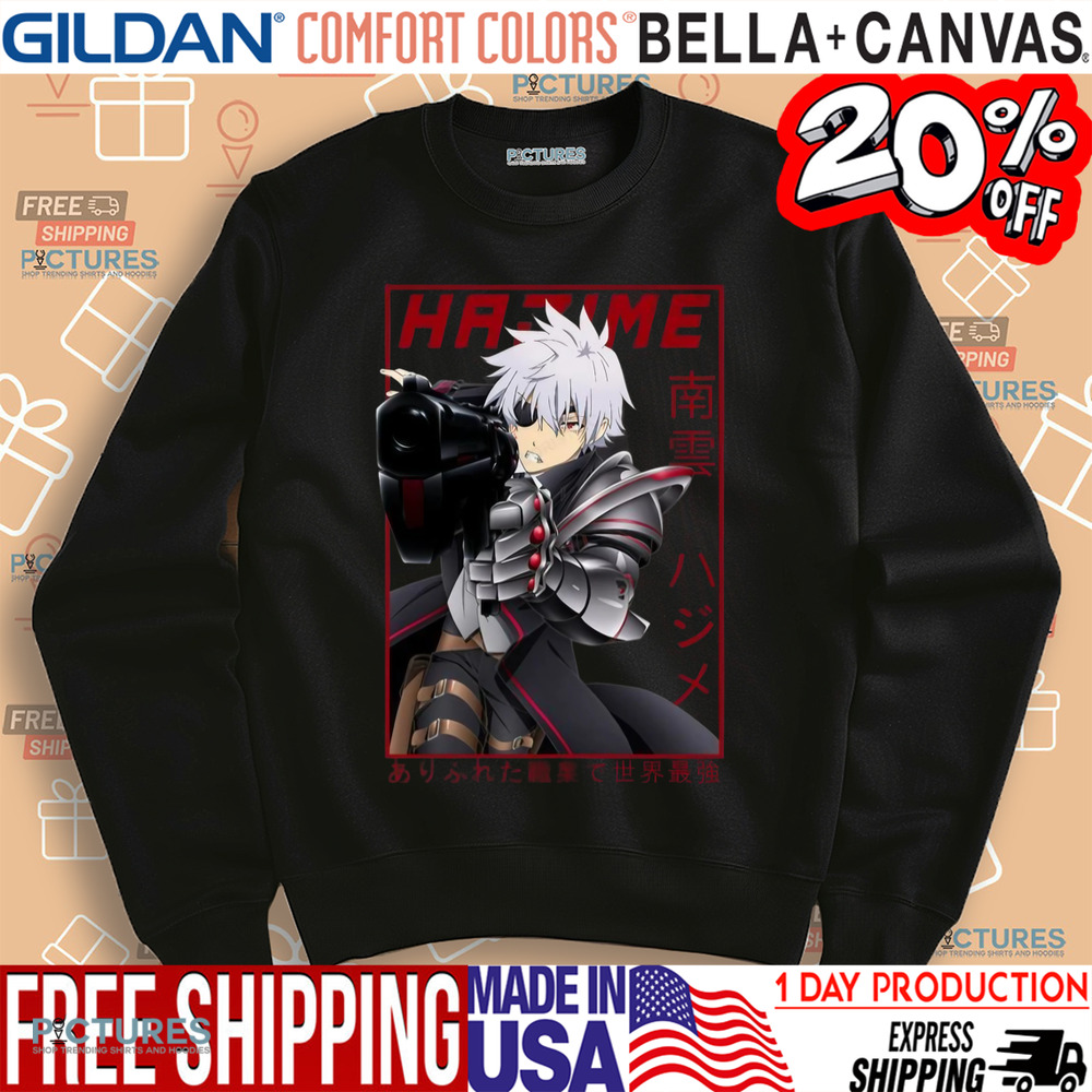 Hajime Nagumo Arifureta Shokugyou De Sekai Saikyou Awesome Shirt