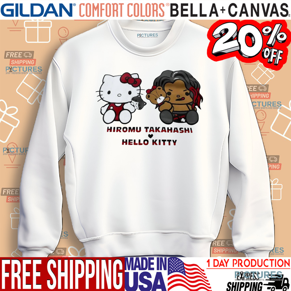 Hiromu Takahashi Love Hello Kitty shirt