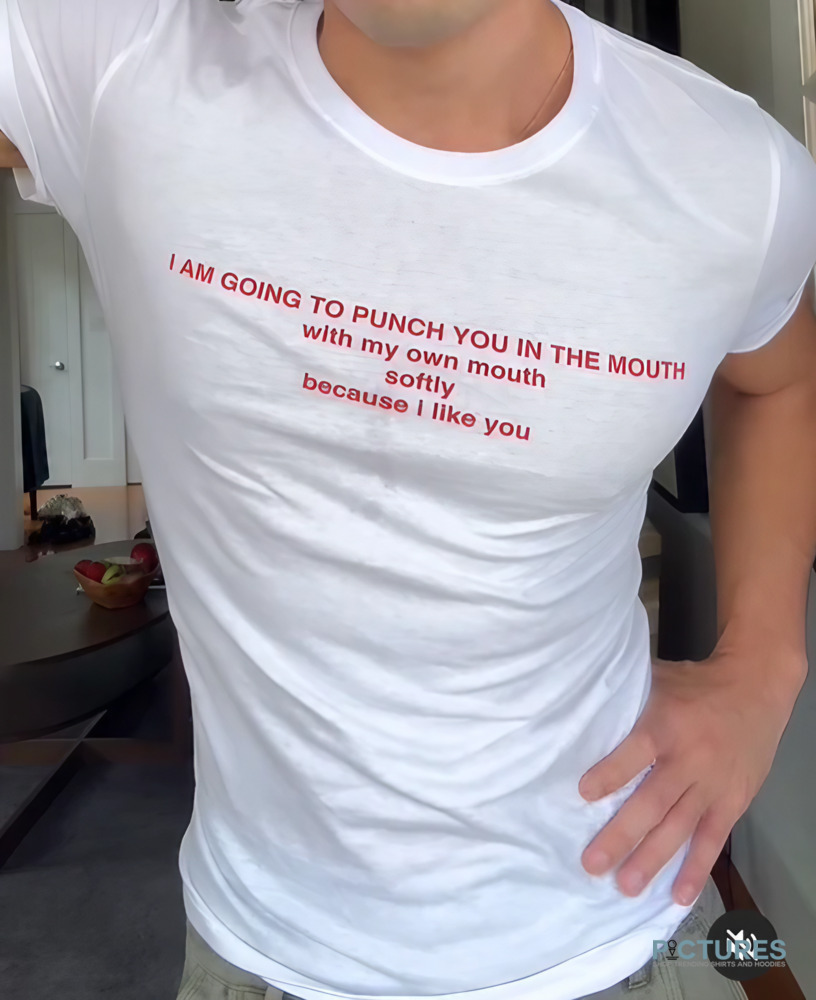 I Am Going to Punch You in The Mouth with My Own Mouth Softly Because I Like You Shirt
