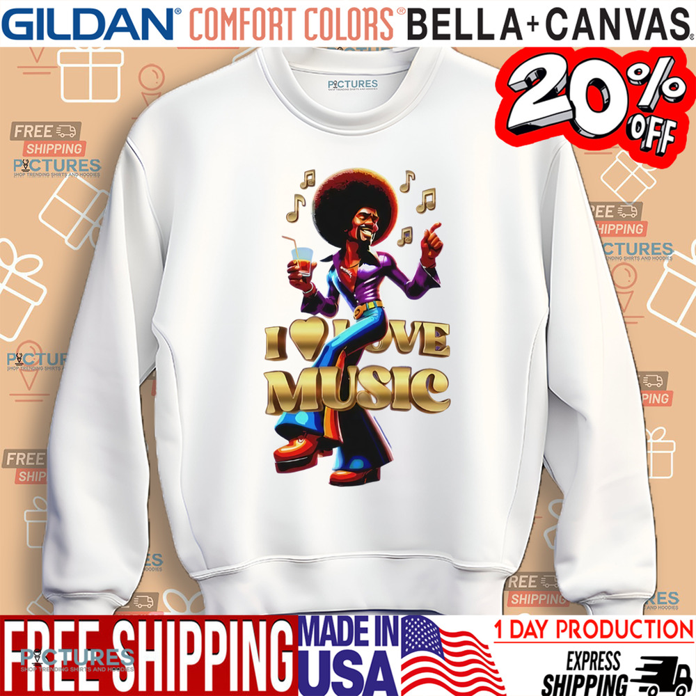 I Love Music Shirt