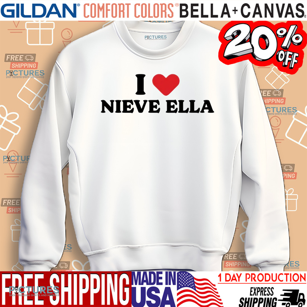 I Love Nieve Ella Shirt