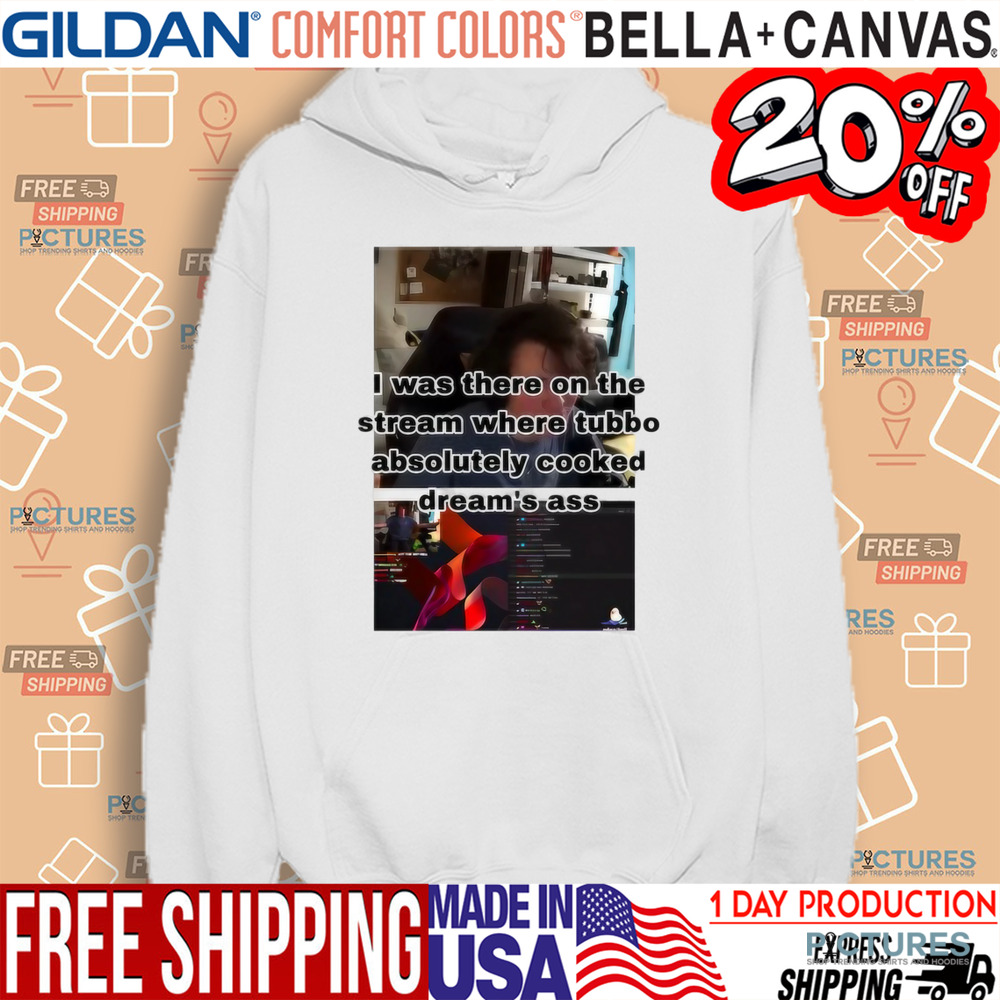 I Was There On The Stream Where Tubbo Absolutely Cooked Dream's Ass Shirt