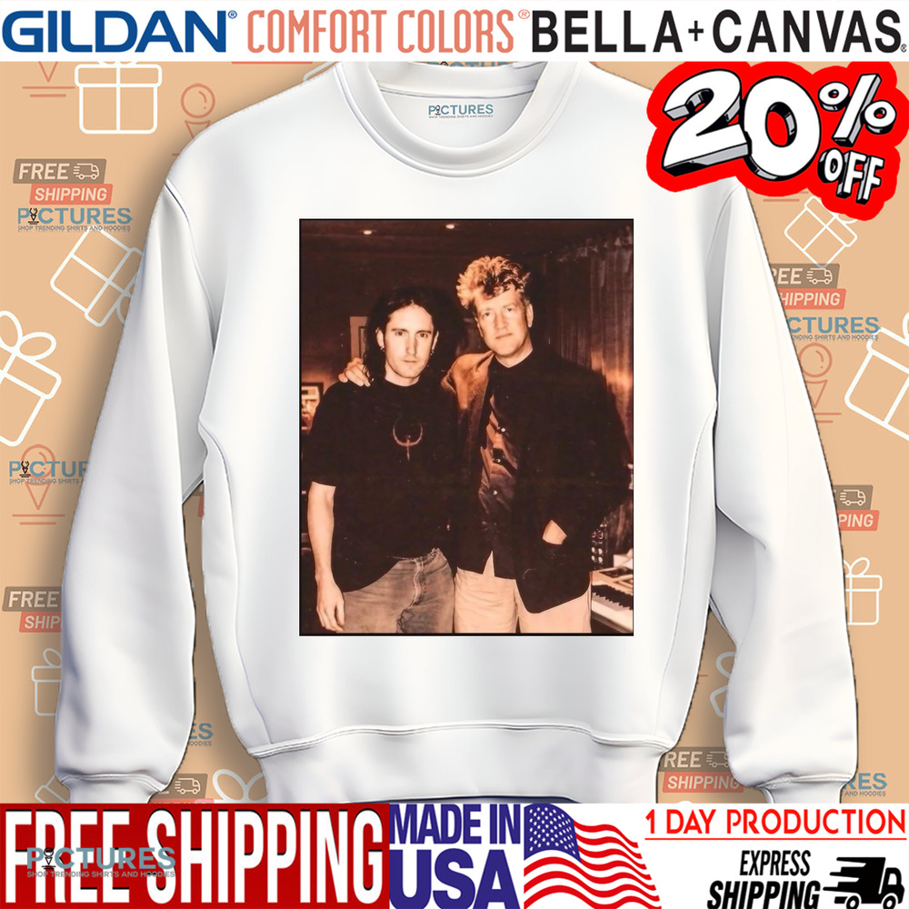 In A Quake David Lynch and Trent Reznor Photo Shirt