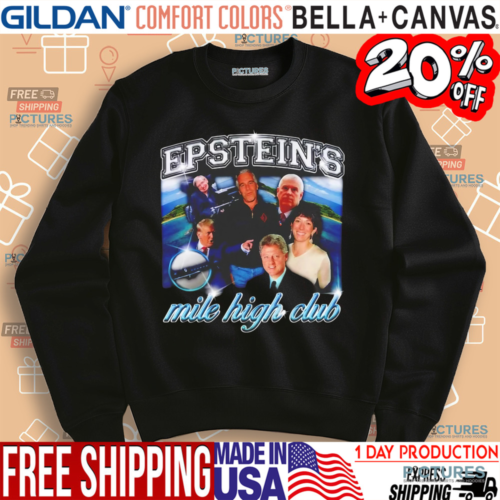 Jeffrey Epstein's mile high club shirt