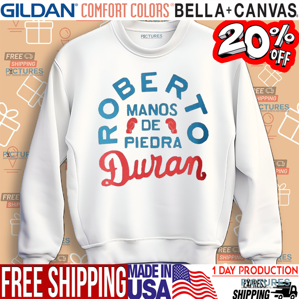 Joe Rogan Wearing Roberto Manos De Piedra Duran Shirt
